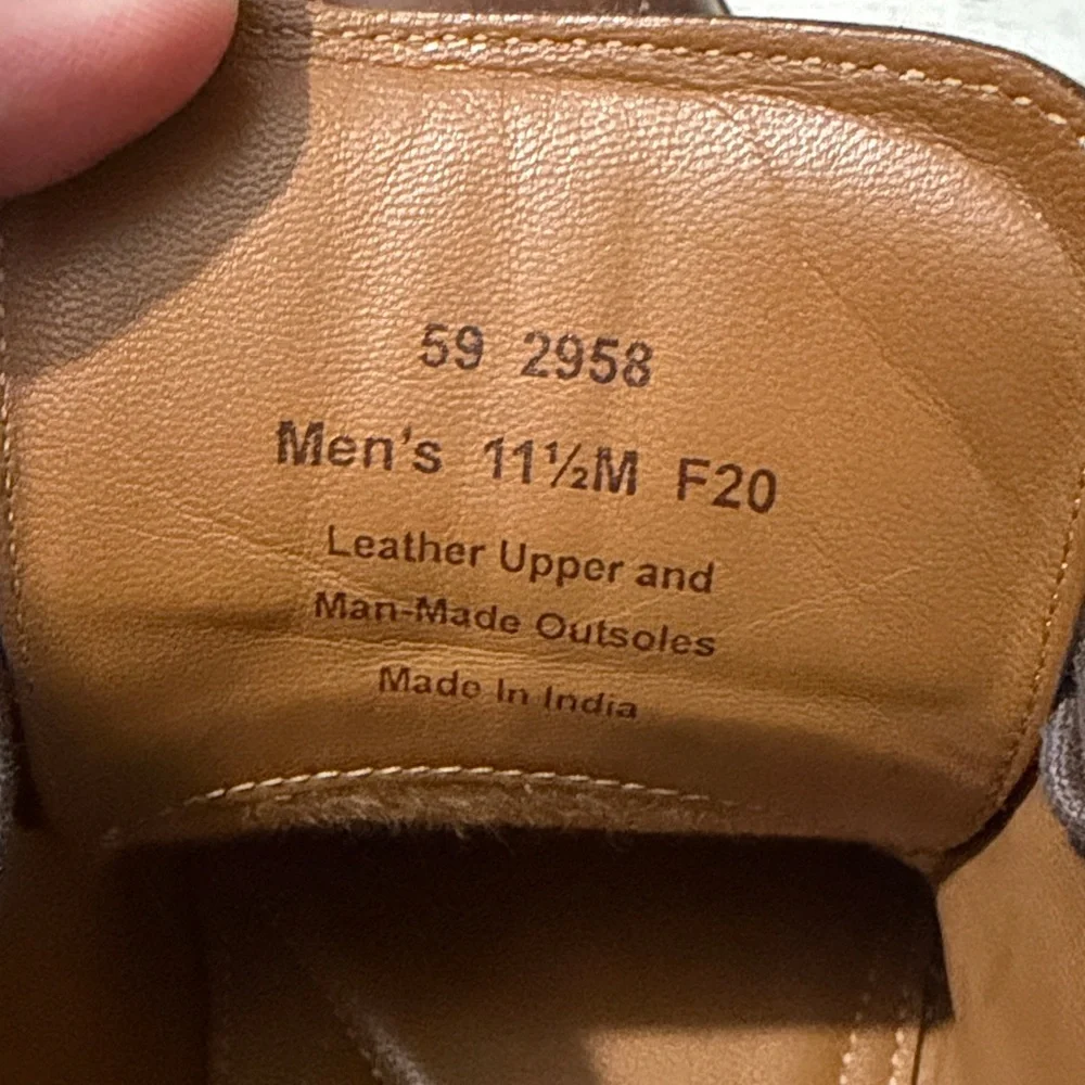 Johnston & Murphy Brown Chukka Boots Size 11.5